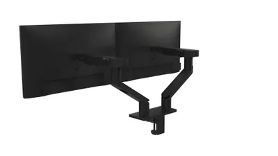 Standi për dy monitorë Dell 482-BBDL, 19"–38", VESA 100x100, deri 10 kg, i zi - 10
