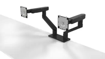 Standi për dy monitorë Dell 482-BBDL, 19"–38", VESA 100x100, deri 10 kg, i zi