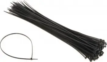 Kapëse kabllosh Cable Tie OPC-500x4.8, 50 cm, 100 copë, të zeza
