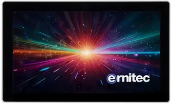 Monitor me prekje Ernitec 13", Full HD, 10-pikësh, i zi