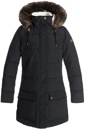 Xhaketë Roxy Ellie ERJJK03239-KVJ0, e zezë, XL