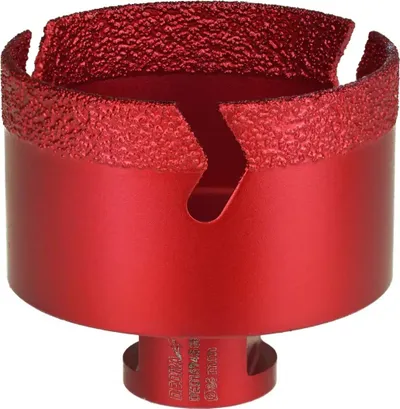 Freza diamant Dedra Hole Saw DED1594S72, 72 mm, për pllaka dhe beton - 1