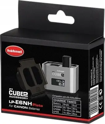 Pllakë rezervë karikuesi Hahnel Procube 2 dhe 3, për bateri Canon E6NH