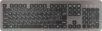Tastierë pa tela Eternico Wireless KS3001, 2.4 GHz, tastë gërshërë, e zezë