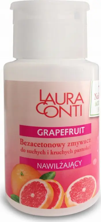 Heqës manikyri Laura Conti Grapefruit, pa aceton, 150ml