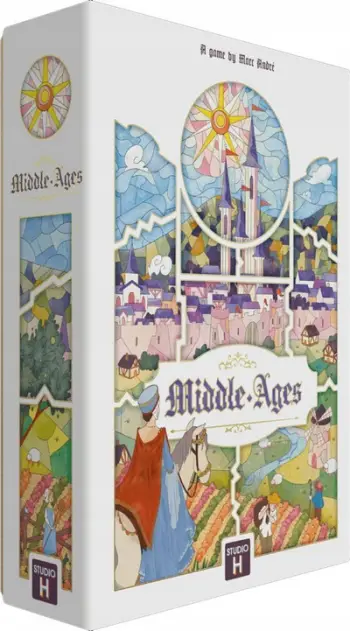 Lojë tavoline Czacha Games Middle Ages, edicioni polak, strategji, shumëngjyrëshe