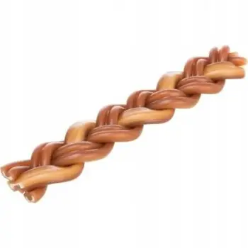 Shkop përtypës për qen Trixie Chew Braid Bull Pizzle, 15 cm, 35 g, 50 copë