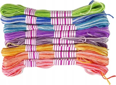 Set DIY bizhuteri për byzylykë LeanToys, rruaza plastike, fije shumëngjyrëshe - 3