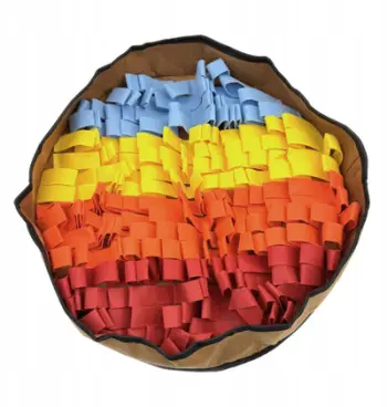 Tapet nuhatjeje për qen Mr. Pretzel Snuffle Mat, 48x48x8 cm, shumëngjyrësh
