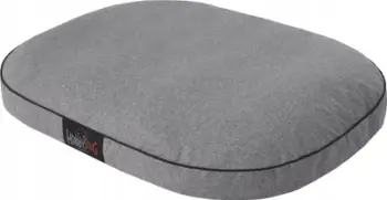 Shtrat për qen Hobbydog Oval XL, dyshek i butë, përmasa të mëdha, gri
