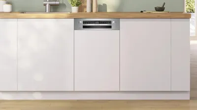 Lavastovilje gjysmë e integruar Bosch SPI4HMS49E, Series 4, 10 sete enësh, inox - 2