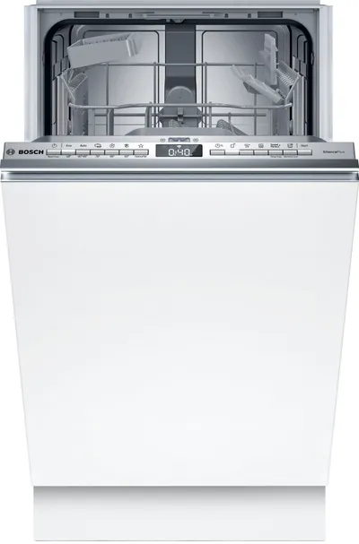 Lavastovilje e integruar Bosch SPV4HKX12E Series 4, 45cm, 10 sete, e bardhë - 1