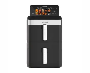 Fritezë ajri Taurus Air Fry Duo Slim, 13L, 2800W, e zezë
