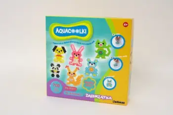 Set lodër krijuese Aquacoolki Colorful Meadow Sellmar, rruaza shumëngjyrëshe, aktivizuar me ujë