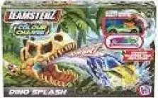 Set lojërash Teamsterz Launcher Skull Dino, me makinë lodër, me ndryshim ngjyre, shumëngjyrësh