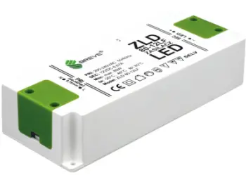 Furnizues energjie LED BREVE ZLD 80-12LF, 12V DC, 80W 6.6A, i bardhë