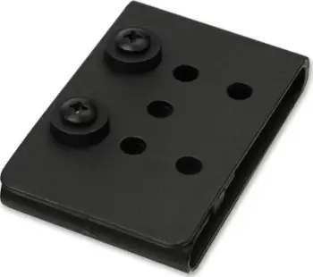 Kapëse brezi Böker Plus Kydex Belt Clip Small, për këllëf Kydex, montim me vida, e zezë