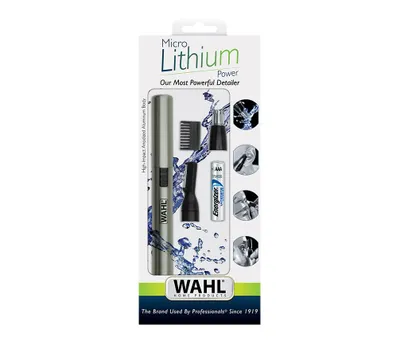 Trimmer për hundë dhe veshë Wahl 5640-1016, sistem rrotullues inoksi, me krehër për vetulla - 3