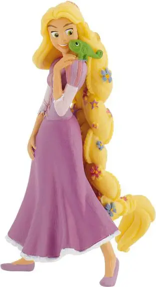 Figurine Disney Bullyland Rapunzel me lule, BUL-12424, shumëngjyrëshe