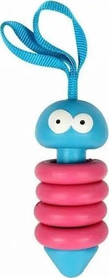 Lodër për qen Coockoo Larry, 16cm, material rezistent, rozë