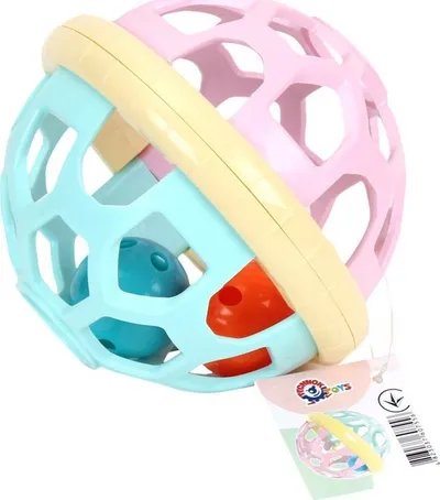 Lodër top me zile TechnoK 7556, plastikë, shumëngjyrëshe - 2