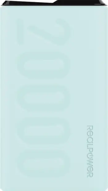 Powerbank Realpower PB-20000PD (323373), i kaltër