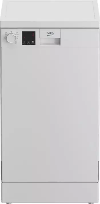 Lavastovilje Beko DVS05030W, 45cm, 10 sete, e bardhë