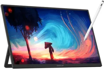 Monitor touchscreen ZEUSLAP 22", QHD, Stylus Pen, i zi