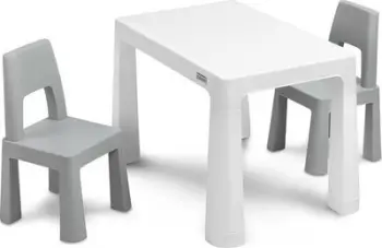 Set tavoline për fëmijë Toyz Monti, 2 karrige, e gri