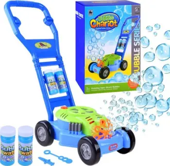 Lodër kositëse flluskash sapuni Zabawka Bubble Mower ZA4314, plastike, me tinguj, shumëngjyrëshe
