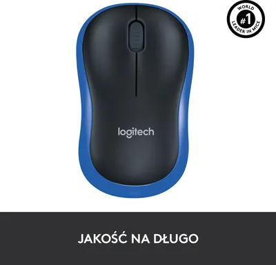 Set maus dhe mousepad Logitech M185, pa tela, me mousepad Studio Series, blu dhe grafit - 3