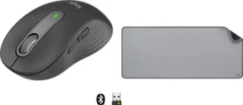 Maus Logitech M650, pa tela, optik, gri grafit