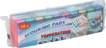 Sfungjerë pastrimi Lifetime Clean Scouring Pads, set 10 copë, për enë, shumëngjyrësh