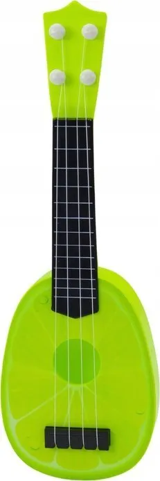 Ukulele lodër për fëmijë Ukulele Musician, 4 tela, 15", jeshile lime - 2