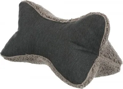 Jastëk për qen Trixie Bendson, 40x22cm, gri e çelët dhe gri e errët - 3