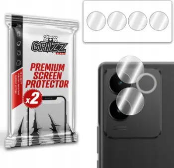 Kapak mbrojtës lente Puluz PU806B për Insta360 X3, set 2 copë, transparent
