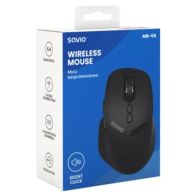 Maus Savio MB-06, Bluetooth, 3800 DPI, i zi - 6