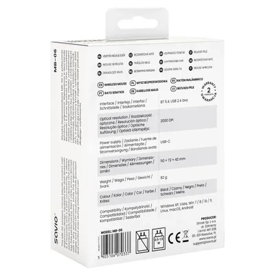 Maus Savio MB-06, Bluetooth, 3800 DPI, i zi - 7