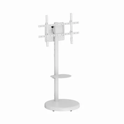 Stativ dyshemeje për TV Gembird, 37" 86", 50 kg, i bardhë - 1