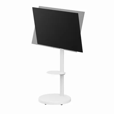 Stativ dyshemeje për TV Gembird, 37" 86", 50 kg, i bardhë - 11