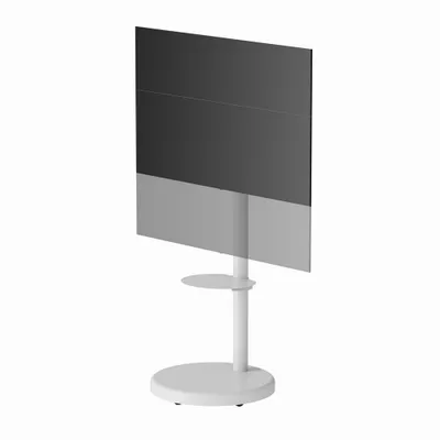 Stativ dyshemeje për TV Gembird, 37" 86", 50 kg, i bardhë - 6