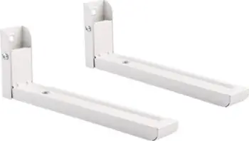 Mbajtës muri universal Gembird WM U30 01 W, çelik, 30 kg, i bardhë