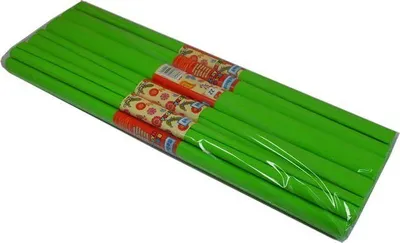 Letër krepe Schemat Crepe Paper 22, set 10 copë, jeshile e çelët - 1