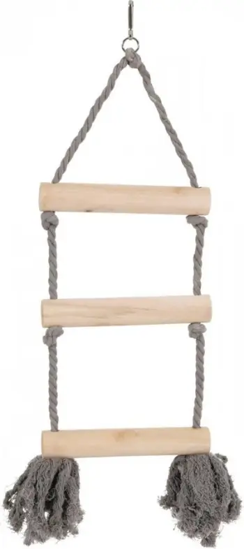 Lodër druri për papagaj Zolux Tao, set 3 copë, shumëngjyrëshe