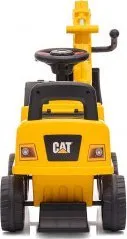Lodër ekskavator Ride-on Milly Mally Cat Digger, me timon dhe tinguj, verdhë - 4