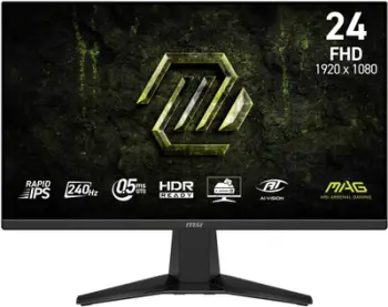 Monitor gaming MSI MAG 245F X24, 23.8", Full HD 240Hz, i zi