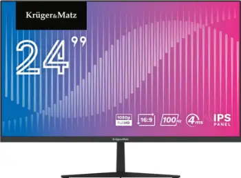 Monitor LED Kruger&amp;Matz 24", Full HD, 100Hz IPS, i zi