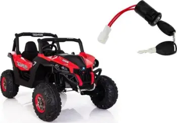 Çelës ndezës për makinë elektrike XMX 603, set me 2 çelësa, lidhës standard, i zi