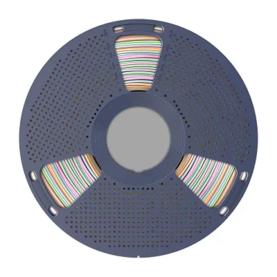 Filament 3D SUNLU Silk PLA+ Rainbow 04, 1.75 mm, 1 kg, shumëngjyrësh - 4
