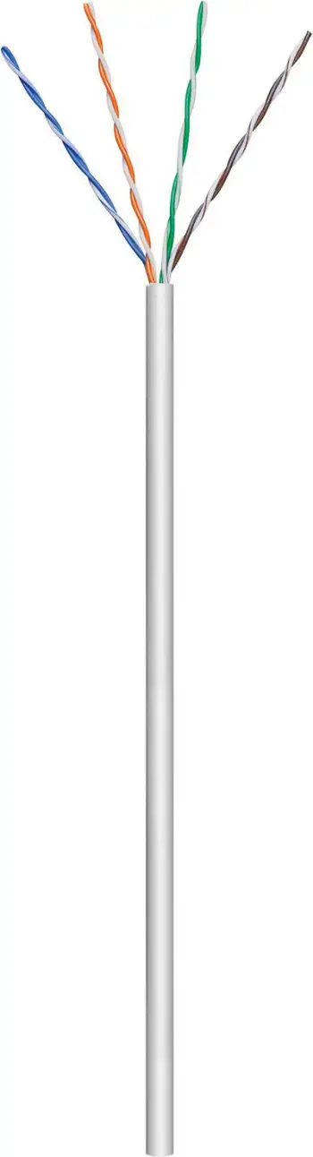 Kabllo rrjeti MicroConnect, U/UTP, Cat.5e, 305m, e hirtë